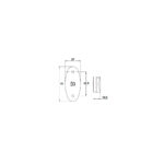 FERMABALCONI MAGNETICI OVALI NERI TORBEL - immagine 2