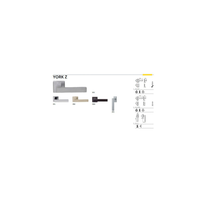 MANIGLIE YORK-Z - immagine 2