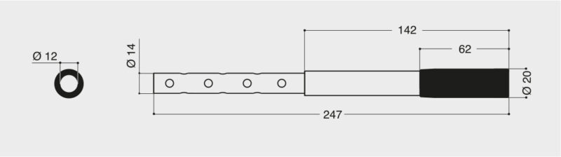 BUSSOLA PER CAPPOTTO M12 - immagine 2