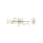 GUIDE SCORREVOLI A SFERE MM 17X280 - immagine 2