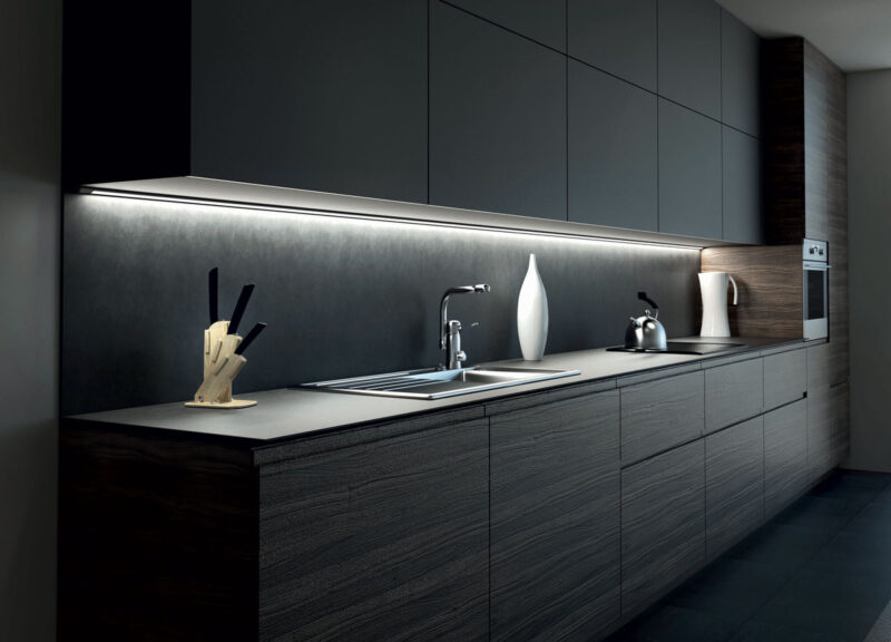 PROFILO ALLUMINIO LED SLIM CORNER2 - immagine 3