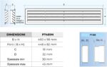 GRIGLIE PLASTICA TELESCOPICHE DA INCASSO MARRONE - immagine 3