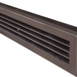 GRIGLIE PLASTICA TELESCOPICHE DA INCASSO MARRONE