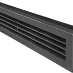 GRIGLIE PLASTICA TELESCOPICHE DA INCASSO NERE