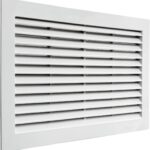 GRIGLIE PLASTICA DA INCASSO MM 340X240 NERO