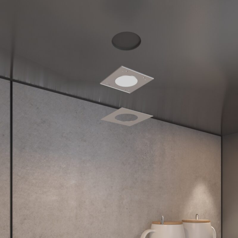 FARETTI MARTE NICHEL SATINATO - immagine 2