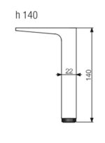 PIEDINI QUADRI ZAMA MM 140 - immagine 3