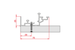 BINARIO SUPERIORE ART.3086 PER STAR FLUID
