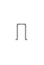 PROFILO GUIDA INFERIORE PVC ART. 121